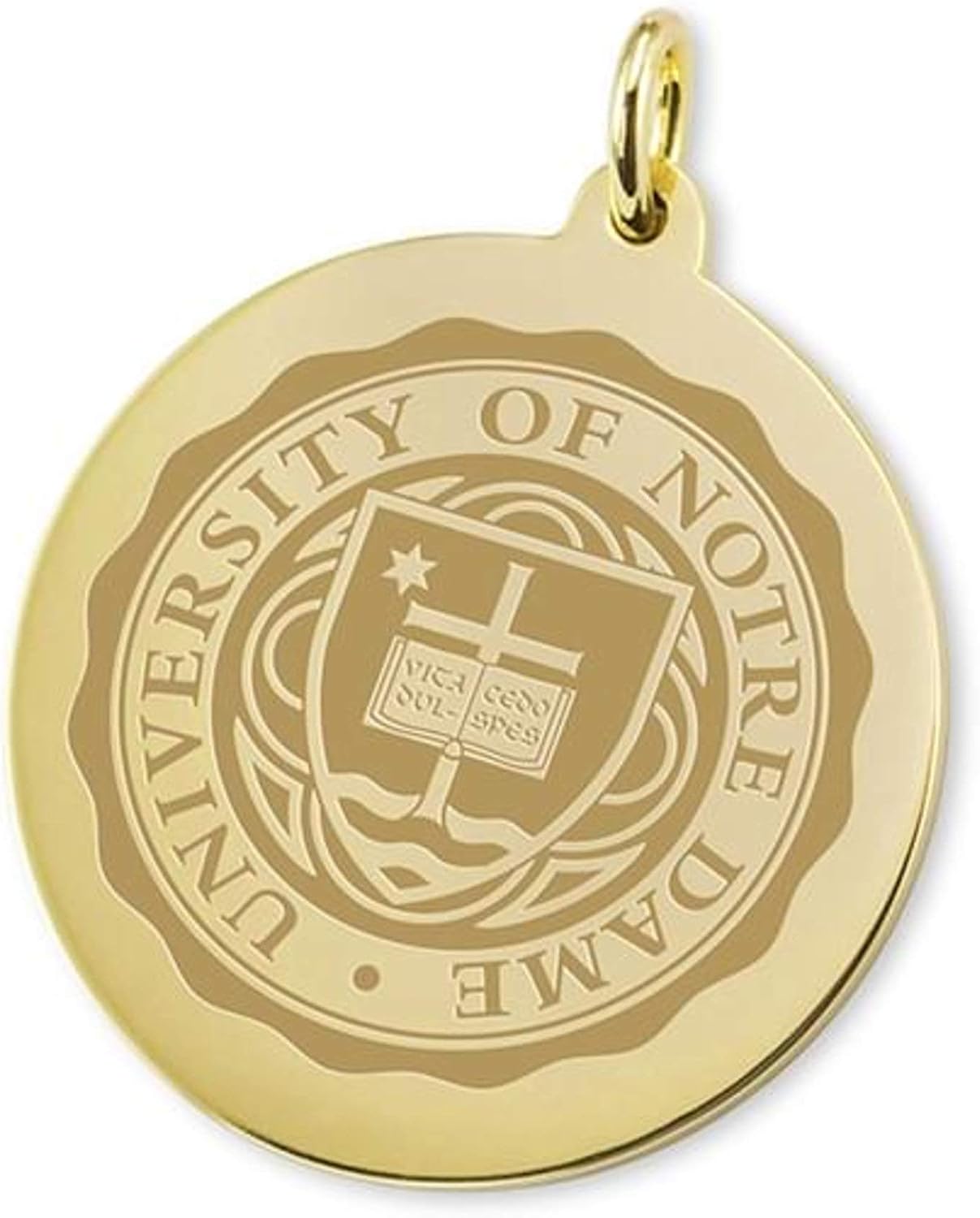 M. LA HART NCAA womens Gold Charm