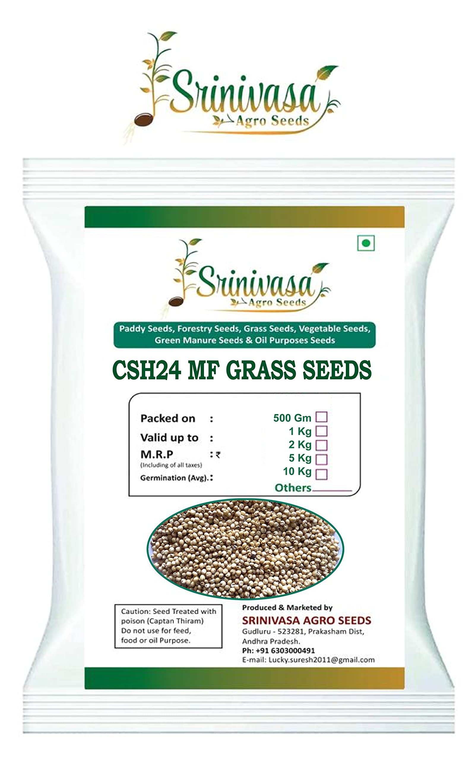 Srinivasa Agro Seeds CSH 24 MF Seed, 1kg (B09G6VCGXG) Amazon Price History, Amazon Price Tracker