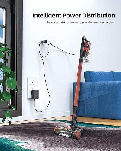 Miniatura 7 de Cargador de vacío inalámbrico de 24.8V para Shark Rocket Pet Pro DK33-248080H-U IX141 IX140H IX140 UZ145 IZ140 IZ140 IZ140 IZ142 IZ162H IZ163H