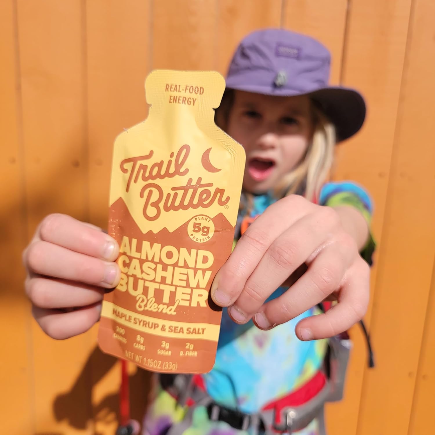 Trail Butter Lil’ Squeeze Nut Butter Energy Pouches, 1.15oz (12-Pack) – Real Food Endurance Fuel, Protein Snack for Hiking, Running, Cycling & Travel – 5g of Protein per Pouch – Maple Syrup & Sea Salt