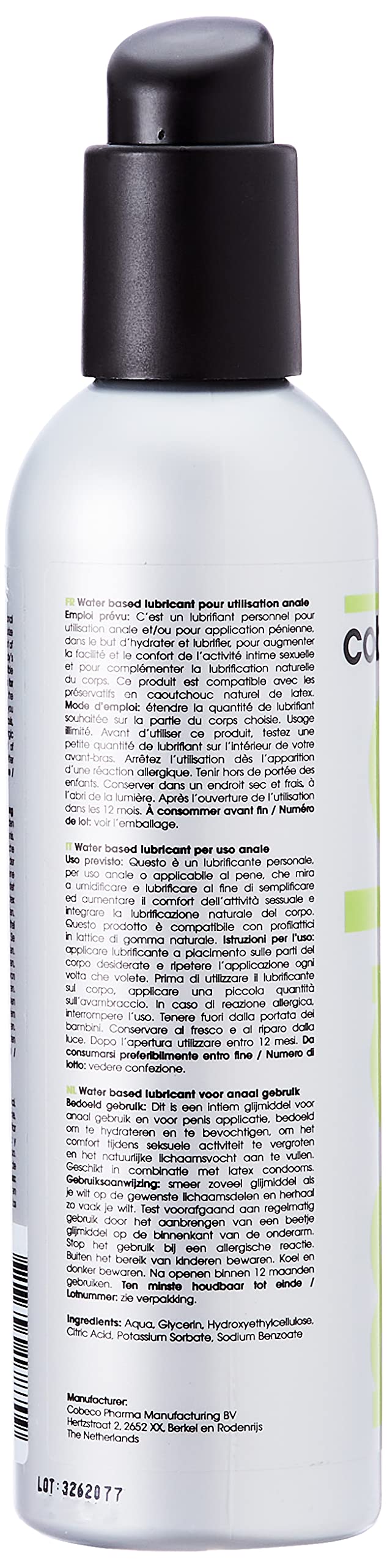 Image secondaire de Cobeco Lubrifiant Anal pour Hommes, 250 ml - Lot de 1