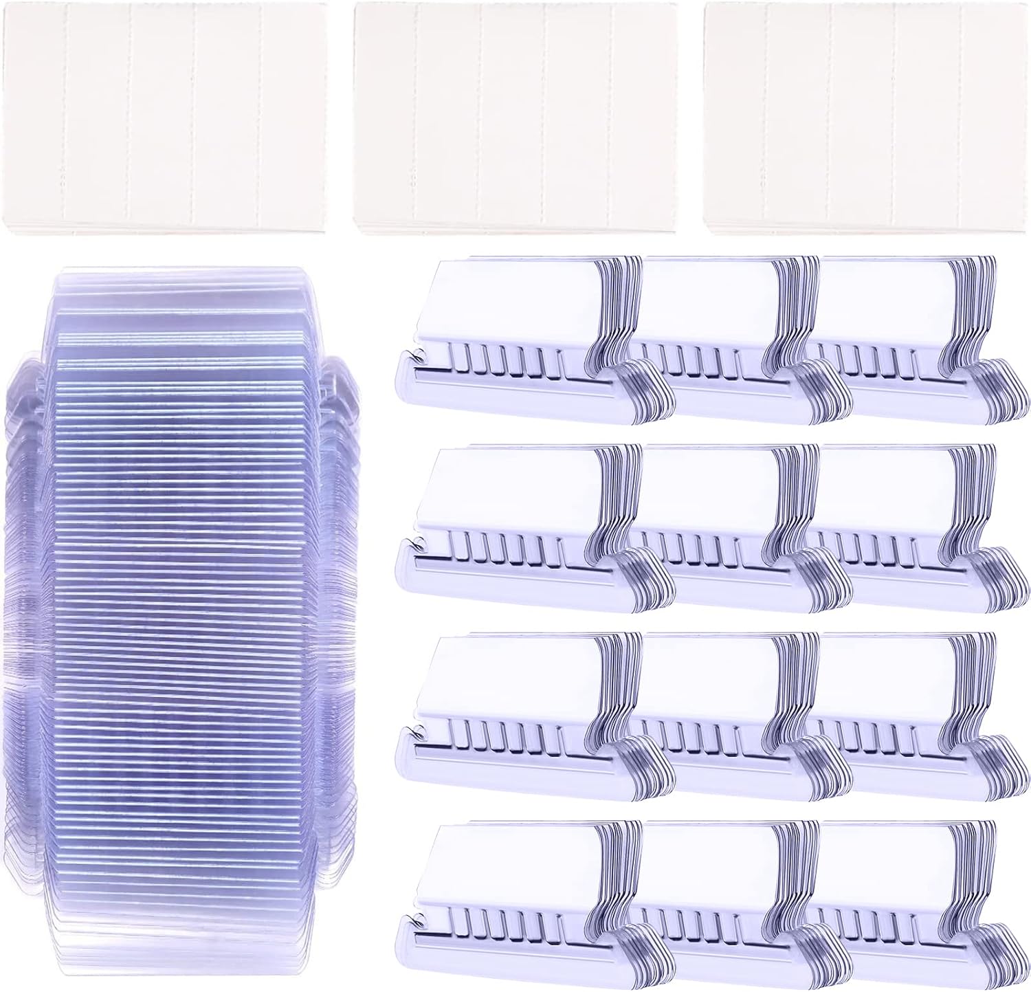 Jovitec File Folder Tabs, 120 Hanging File Folder Plastic