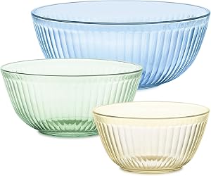 Pyrex Glass Mixing Bowl Set