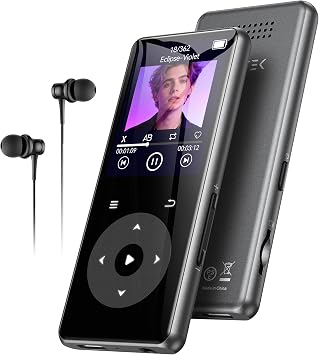 AGPTEK MP3 Player Bluetooth 5.4 Player 1.8