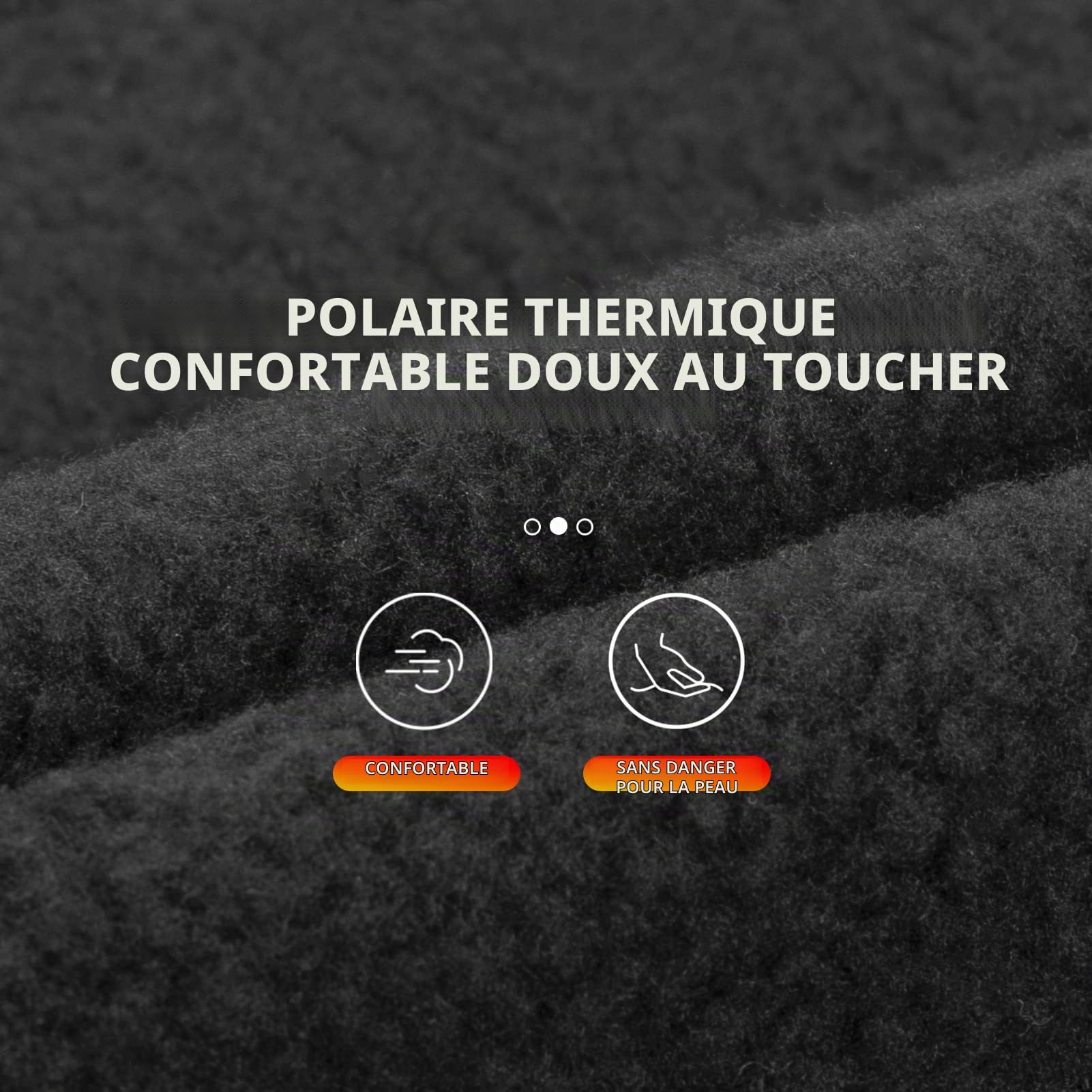 ROCKBROS Cagoule Moto Hiver, Balaclava Cagoule de Vélo Homme Polaire, Élastique Respirant avec Trous de Lunettes Coup-Vent Anti-Froid pour Homme Femme pour Cyclisme, Ski, Moto, Sports en Plein air S L