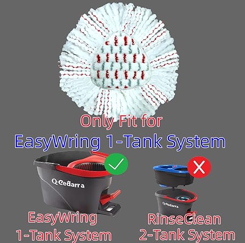 Miniatura 2 de 4 paquetes  40% más potencia de limpieza profunda recarga para O Ceda EasyWring Spin Mop & Bucket System