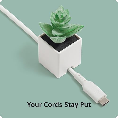 Miniatura 4 de U Brands Organizadores adhesivos de imitación para suculentas, juego de 3, accesorios de cocina, accesorios de escritorio de oficina, suministros de