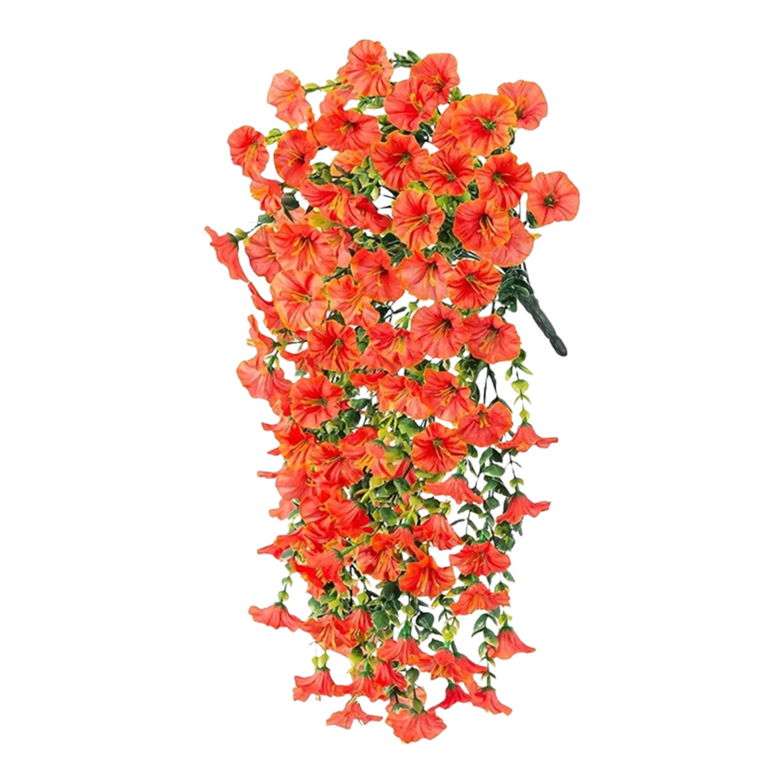 Carotoe A Realistic Silk Morning Glory Wall Hanging Eucalyptuses For Indoor Outdoor Decorative Floral Display Ccessory Rtificial Eucalyptuses Morning Glory Silk Flower