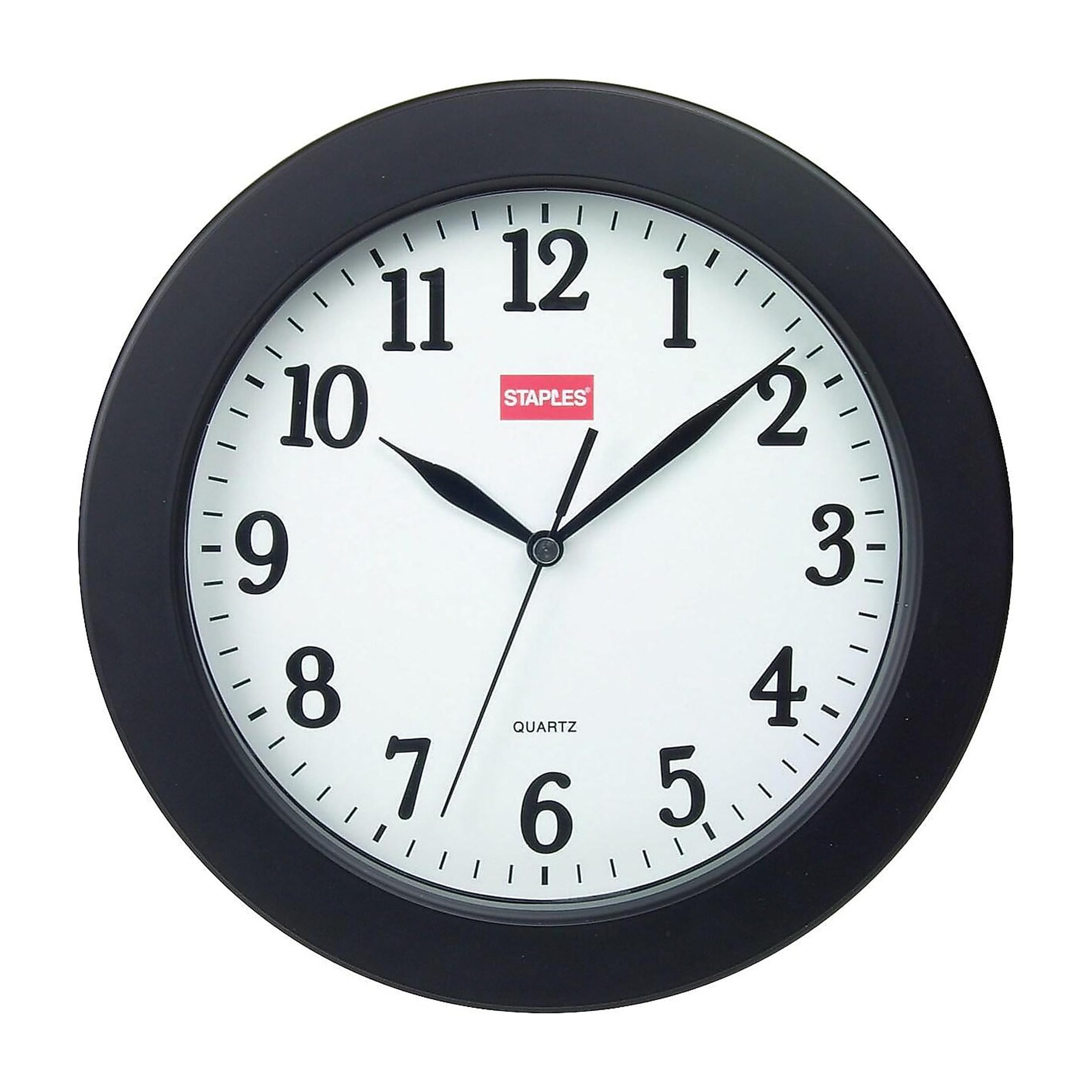 Amazon.com: Staples Decorative Wall Clock, Plastic, 10 Inch
