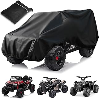 Kids Ride On Toy Car Cover Waterproof Powered Wheels Cover for Best Choice Products Quad ATV Car 6V Kids Ride On Toy 12V Kid Toy Car Outdoor Protection Universal Kids Car Cover Dust Water Resistant UV