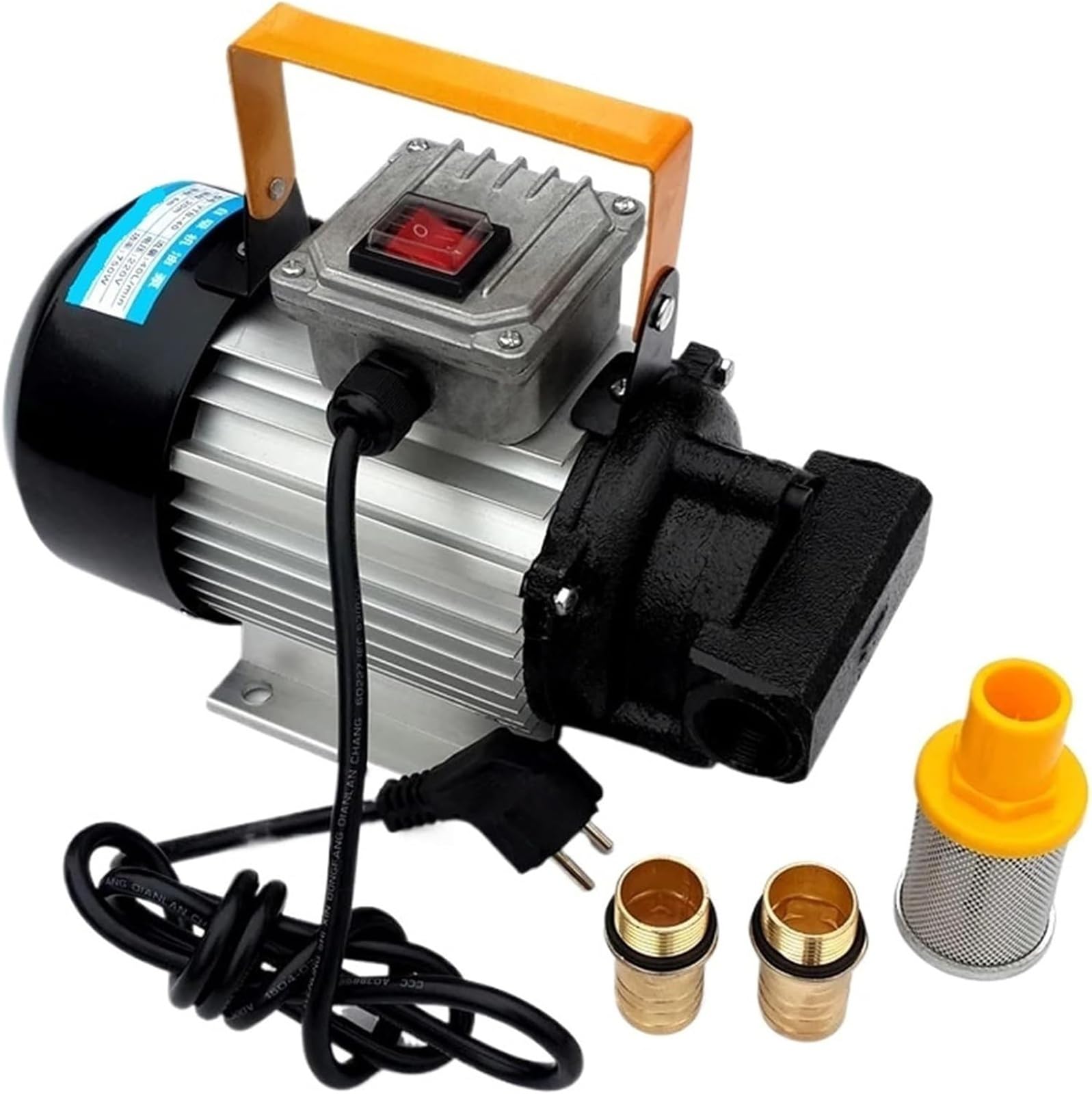 KWQNPHTRN Sewage/Effluent Pumps 220V 750W Electrical Self-priming Gear Oil/diesel Oil Transport Pump Filling Machine 40L