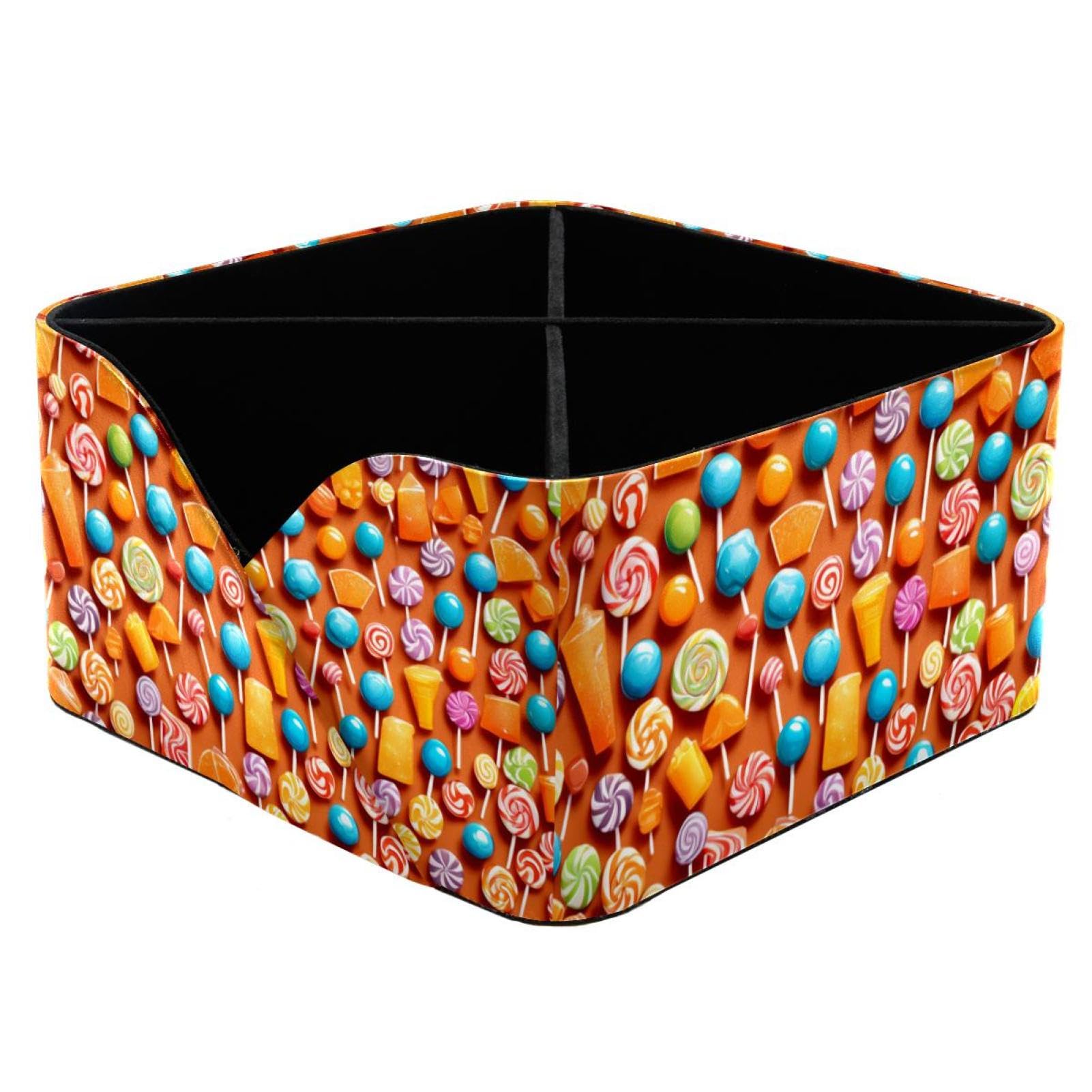 Porte-stylo tendance orange bonbon pour ranger la papeterie des enfants