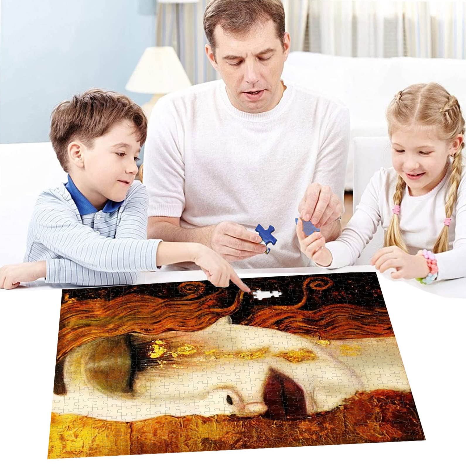 Puzzle per adulti 1500 pezzi Puzzle di rilassamento del giocattolo di lacrime dorate