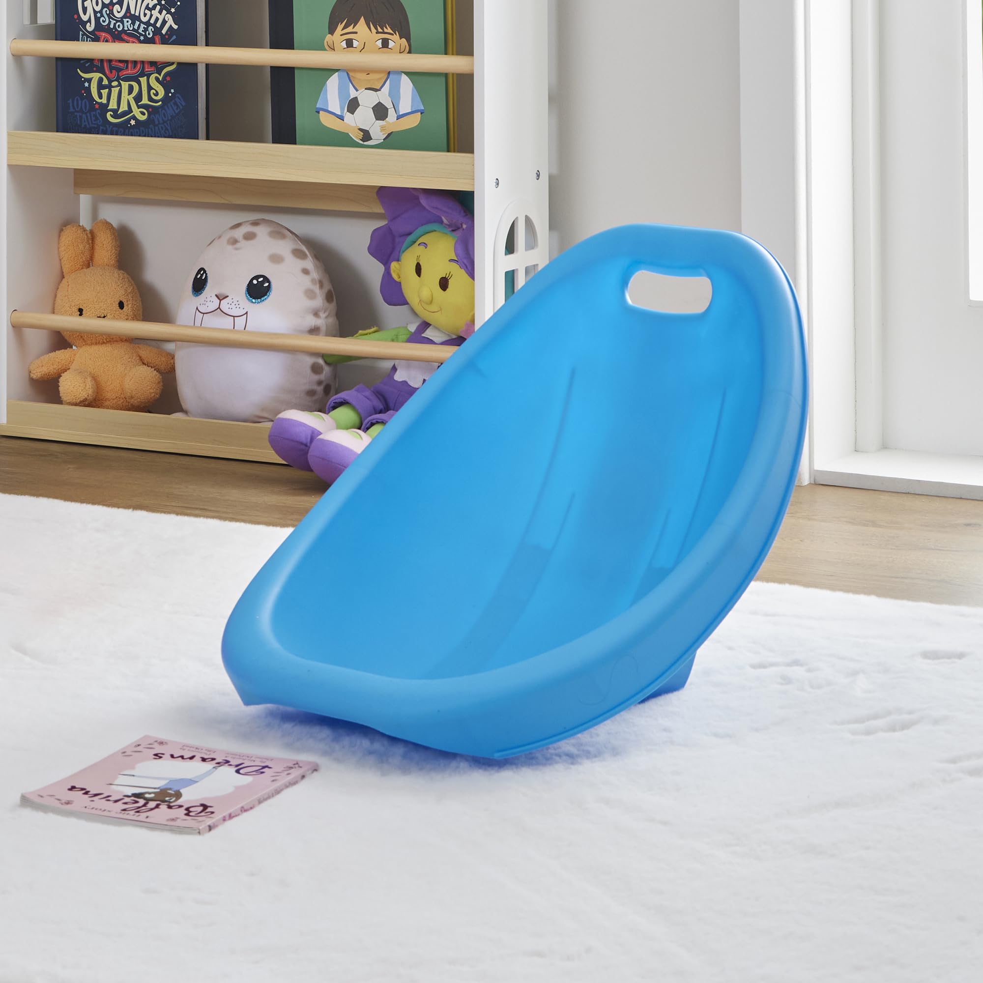 Liberty House Toys Kids Floor Rocking Chair - Blue