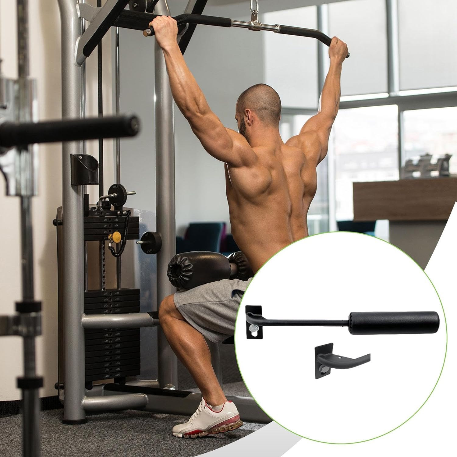 Ｐｒａｓｋｕ スクワットラックレッグローラー スチール製 フォームパッド付き シングルレッグスクワットローラー ハムストリングカール