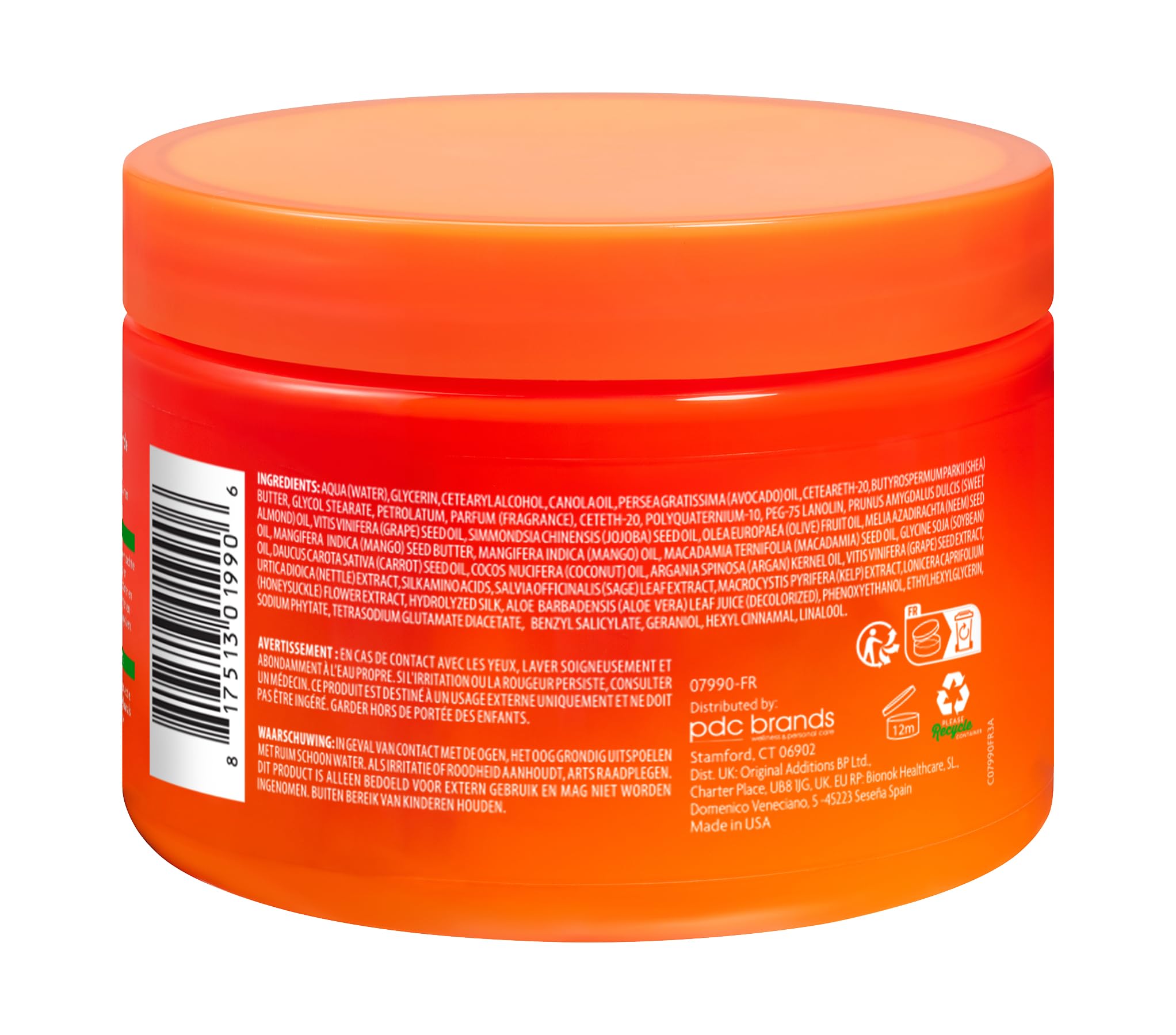 Cantu Crème Coiffante à l’Avocat, 340 g (l’Emballage Peut Varier)