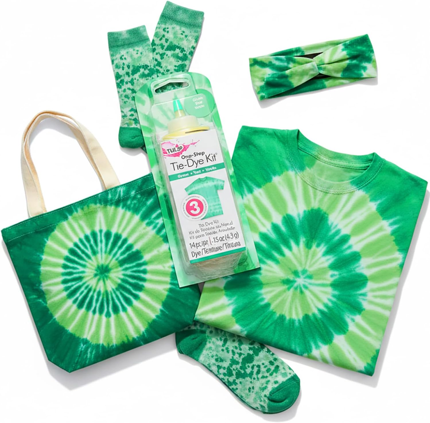 Tulip One-Step Tie-Dye Kit - 1 Set - Safe and Non-Toxic, Perfect Arts & Crafts Project for School Activities
