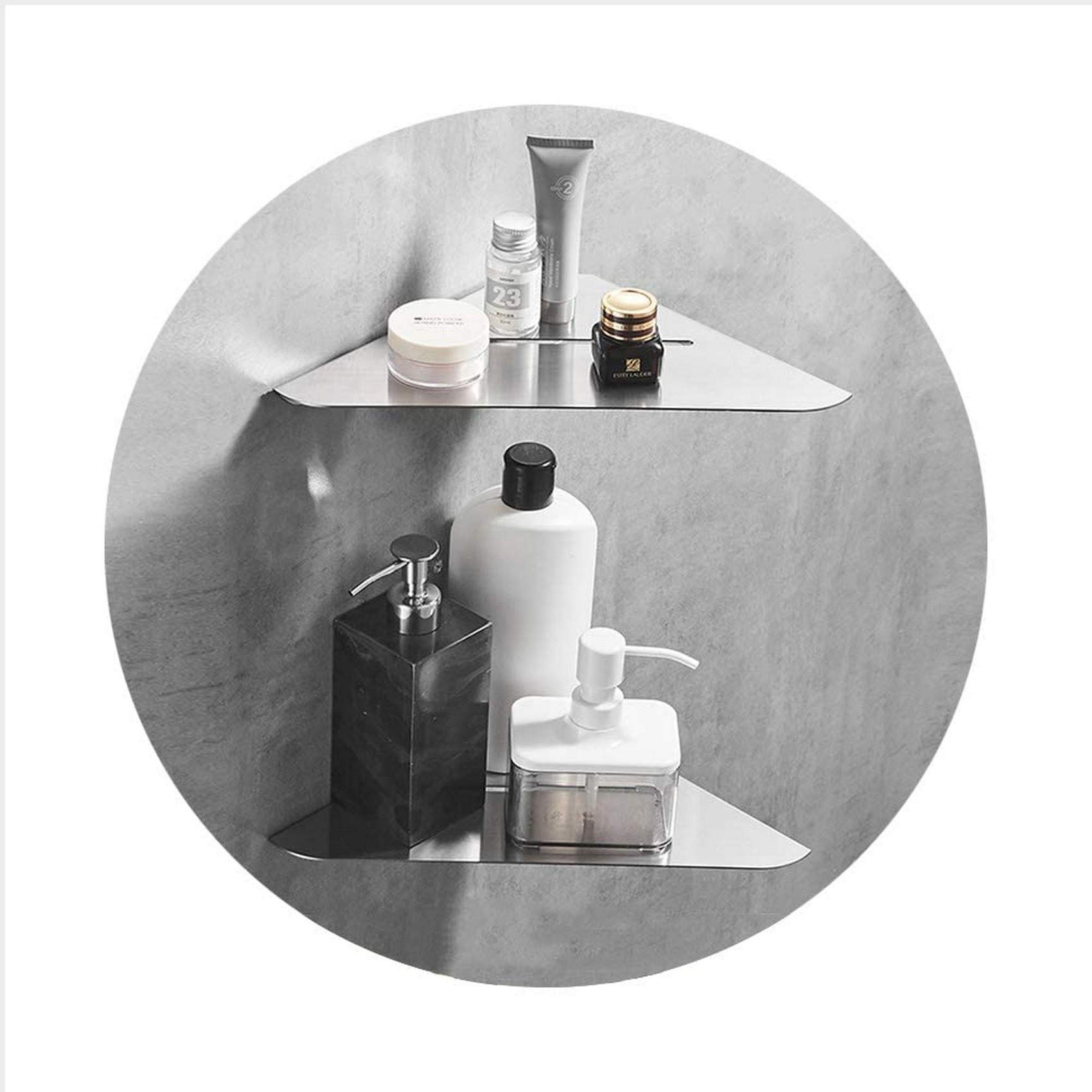 ngddf2haa Bathroom Shower Storage Corner Shelves 304 Stainless Steel Wall Mount Kitchen Basket Shower Caddy Triangle Space