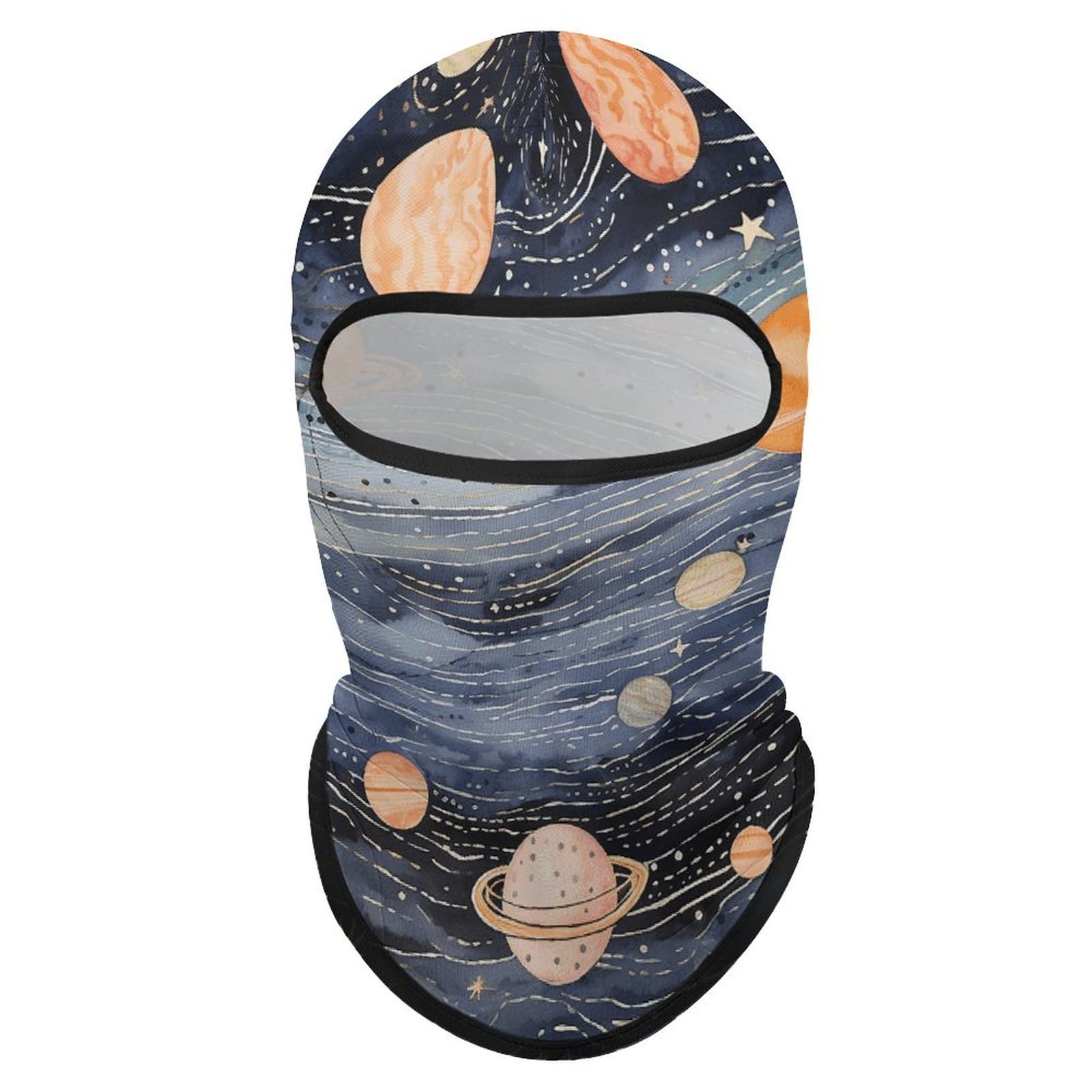 Space Themed Art Ski Balaclava Winter Balaclava Full Face Mask ...