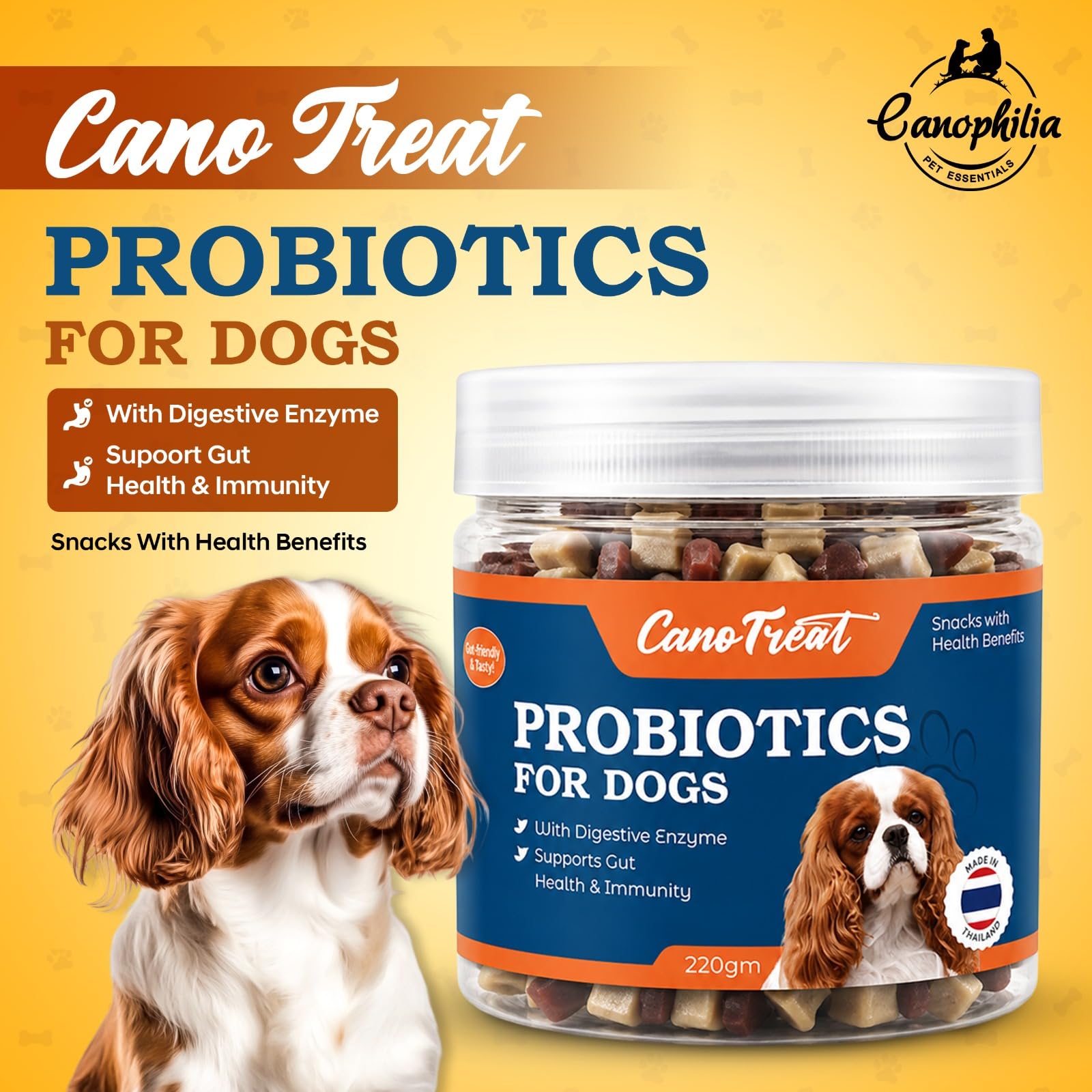 Probiotics for Dogs – Advanced Digestive & Gut Health Support Soft Chews for Dogs | Chewable Probiotic Treats with Immune Support for Puppies | Adult Dog of All Breeds — Amazon image 2