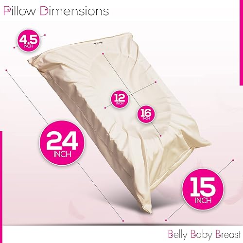 Miniatura 5 de Almohada de embarazo para el vientre  Durmiente boca abajo  Almohada de maternidad para dormir boca abajo  Almohadas de embarazo para dormir boca