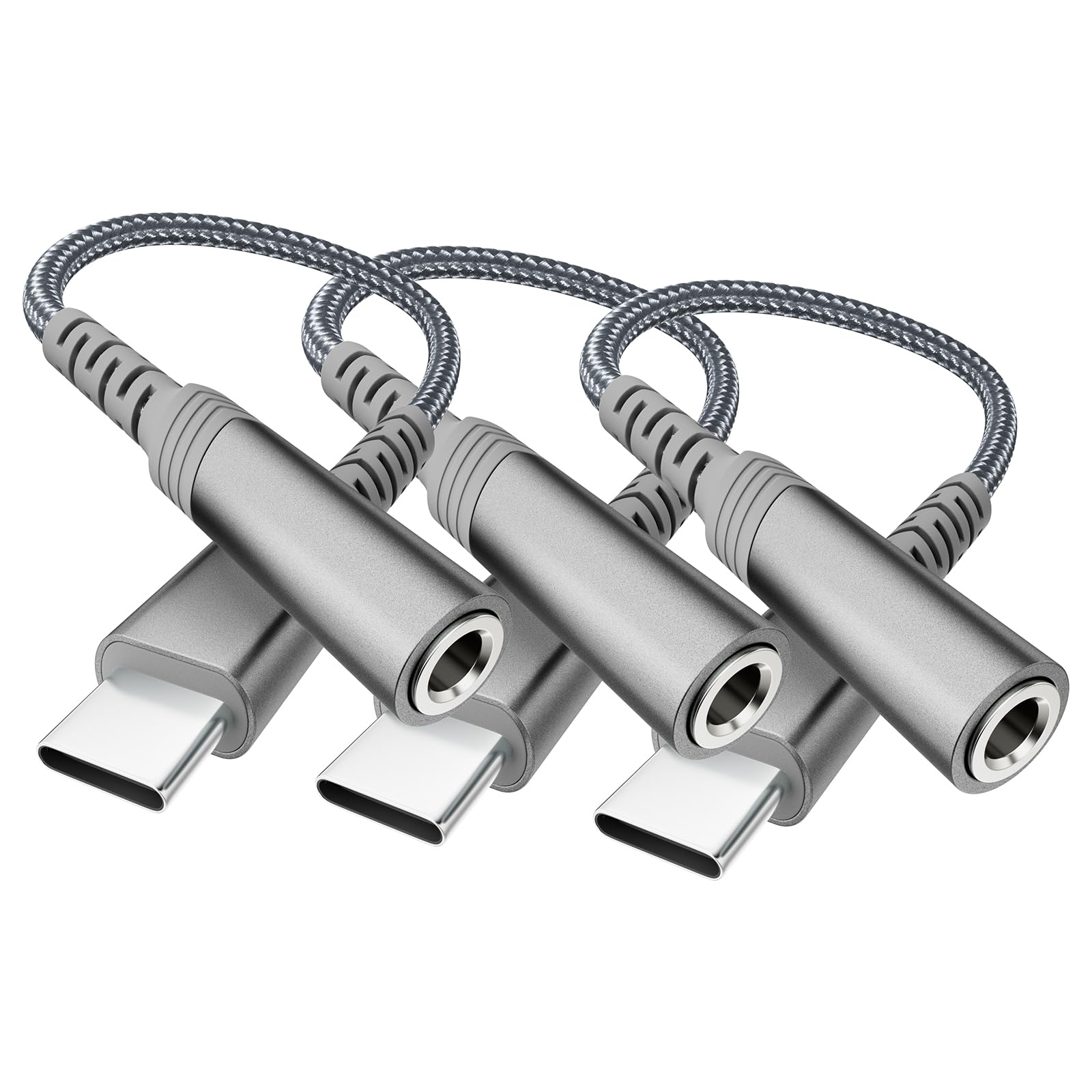 USB-C to 3.5mm Female Headphone Jack Adapter, USB Type C to AUX Audio Dongle Cable Cord Compatible with Samsung Galaxy S21 S20 Ultra S20+ Note 20 S10,