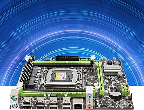 Miniatura 6 de Placa base LGA 2011 X79G, DDR3 para computadora serie Xeon para serie I7, chip de audio de 6 canales, tarjeta de red Gigabit RTL8111HN, interfaz