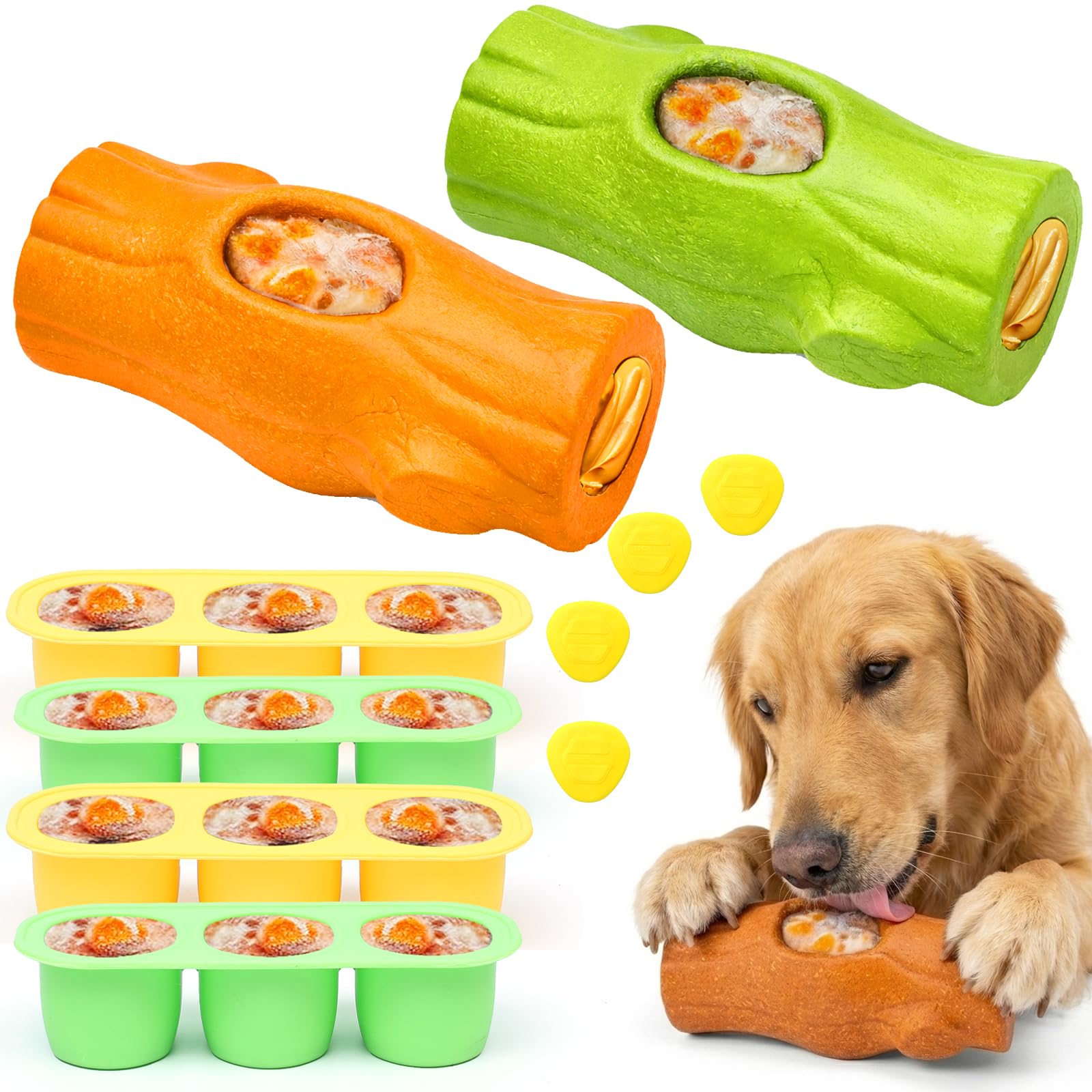 Pet Supplies : ClariVora 2 Pack Dog Toys for Aggressive Chewers