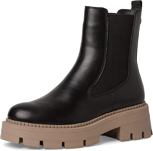 Gioseppo Donna Tamaris Pure Relax Stivaletti Stringati Ivory - Main Image