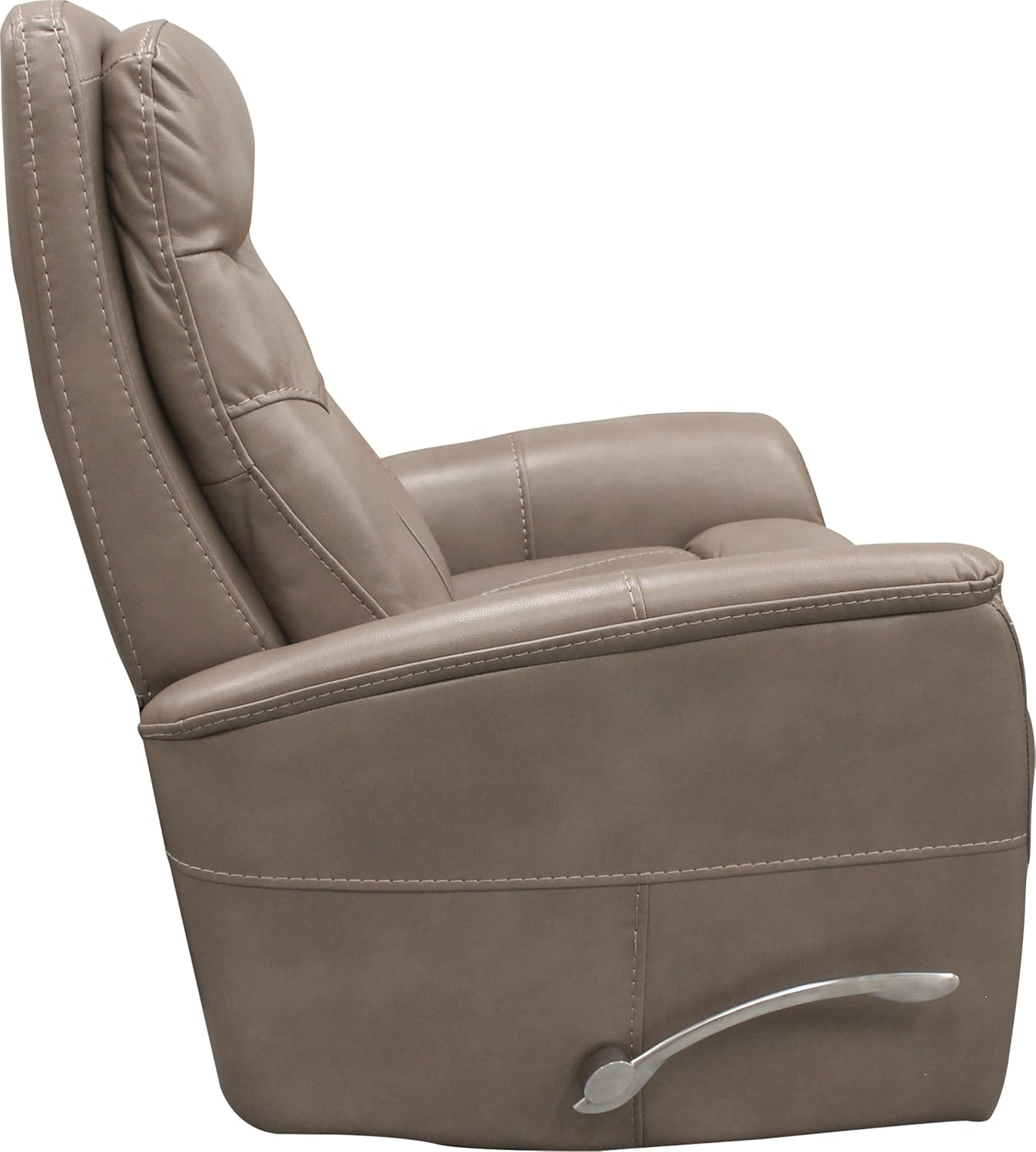 Parker Living Gemini - Linen Swivel Glider Recliner Two Pack Recliner Chairs Nursery Gliders Cozy Nursing Chairs with 90% Polyester 10% PU Upholstery