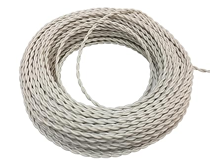 Filfora Single Phase Connections 2 Core 40/76 Flexible Copper Wires and Cables for Domestic/Industrial Electric 1.0mm 130 Feet (45M)