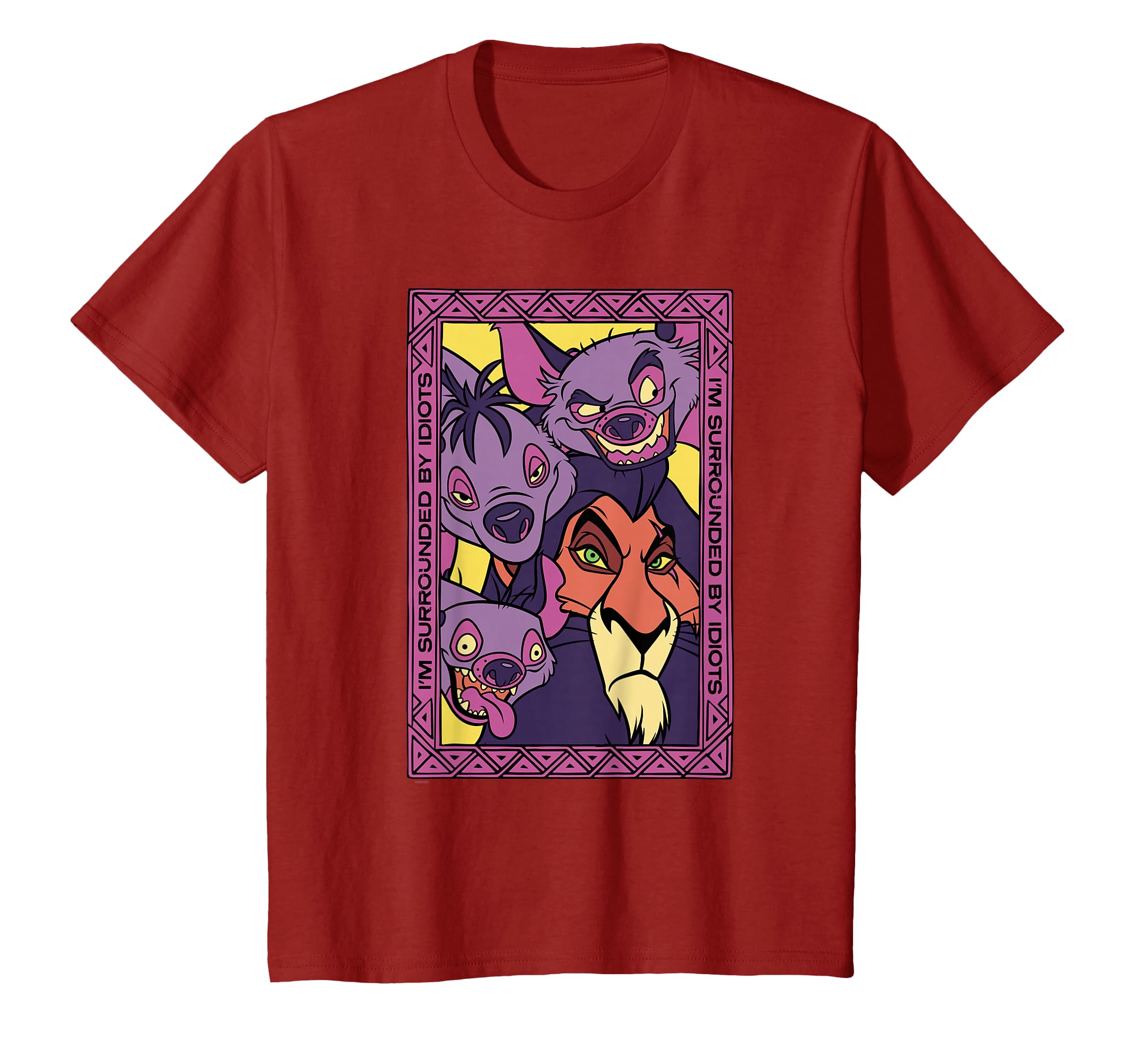 美品 ディズニー ライオン・キング スカー Tシャツ ギルダン ヘビーコットン Amazon | ディズニー ライオン・キング 30周年 スカーとハイエナ3人組