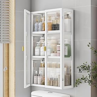 3 Tier Wall Mounted Bathroom Storage Cabinet