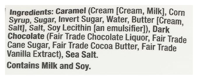 Sanders Caramelos Chocolate Oscuro con Sal Marina 5.5 oz miniatura 3