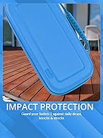 Vista 6 de Orzly Case Compatible with Nintendo Switch 2 Protective Travel Carry Case with Screen Padding, Game Card & microSD Slots, Zipped & Open Pockets for