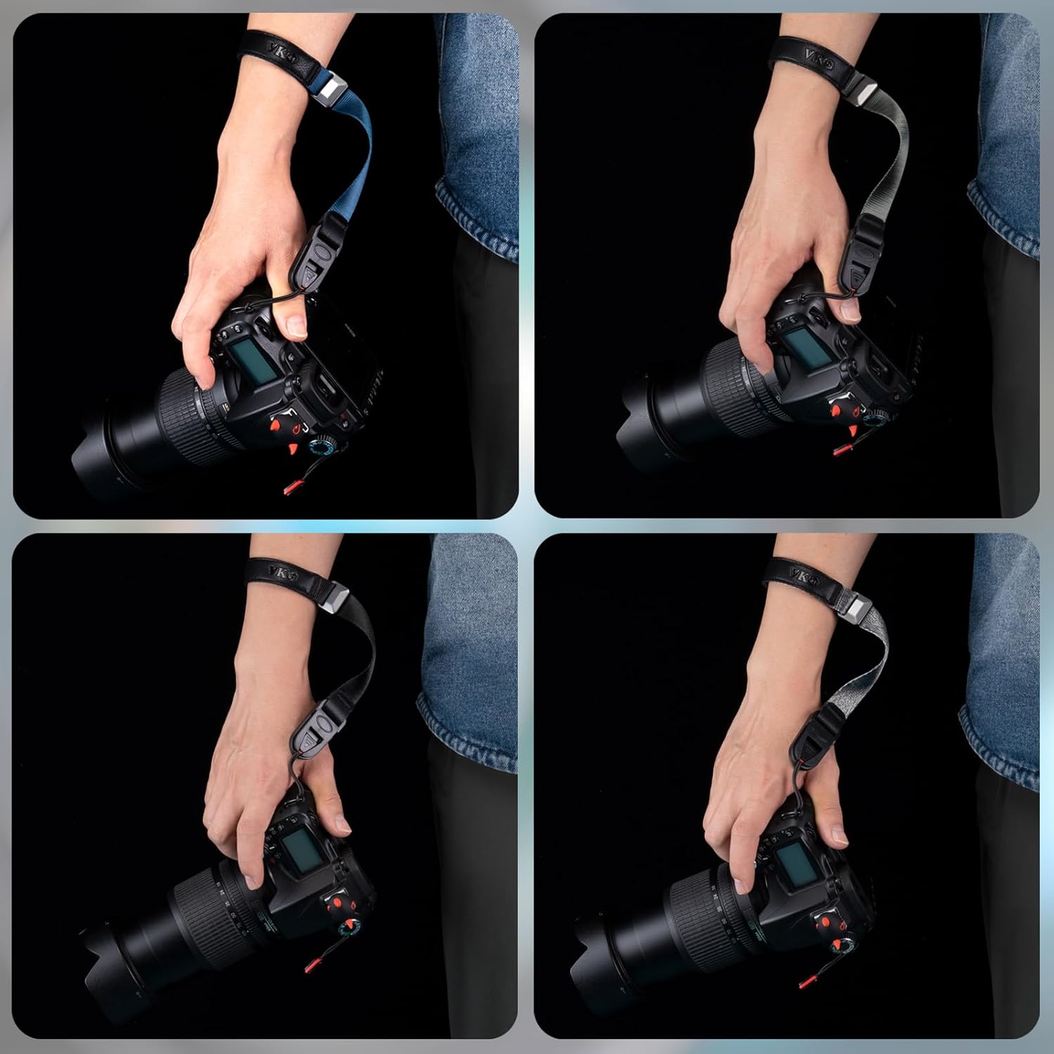 Camera Strap Wrist,QD Quick Release Adjust Lanyard Wristband strap for Photographers SLR DSLR Digital Mirrorless Camera - Image 7