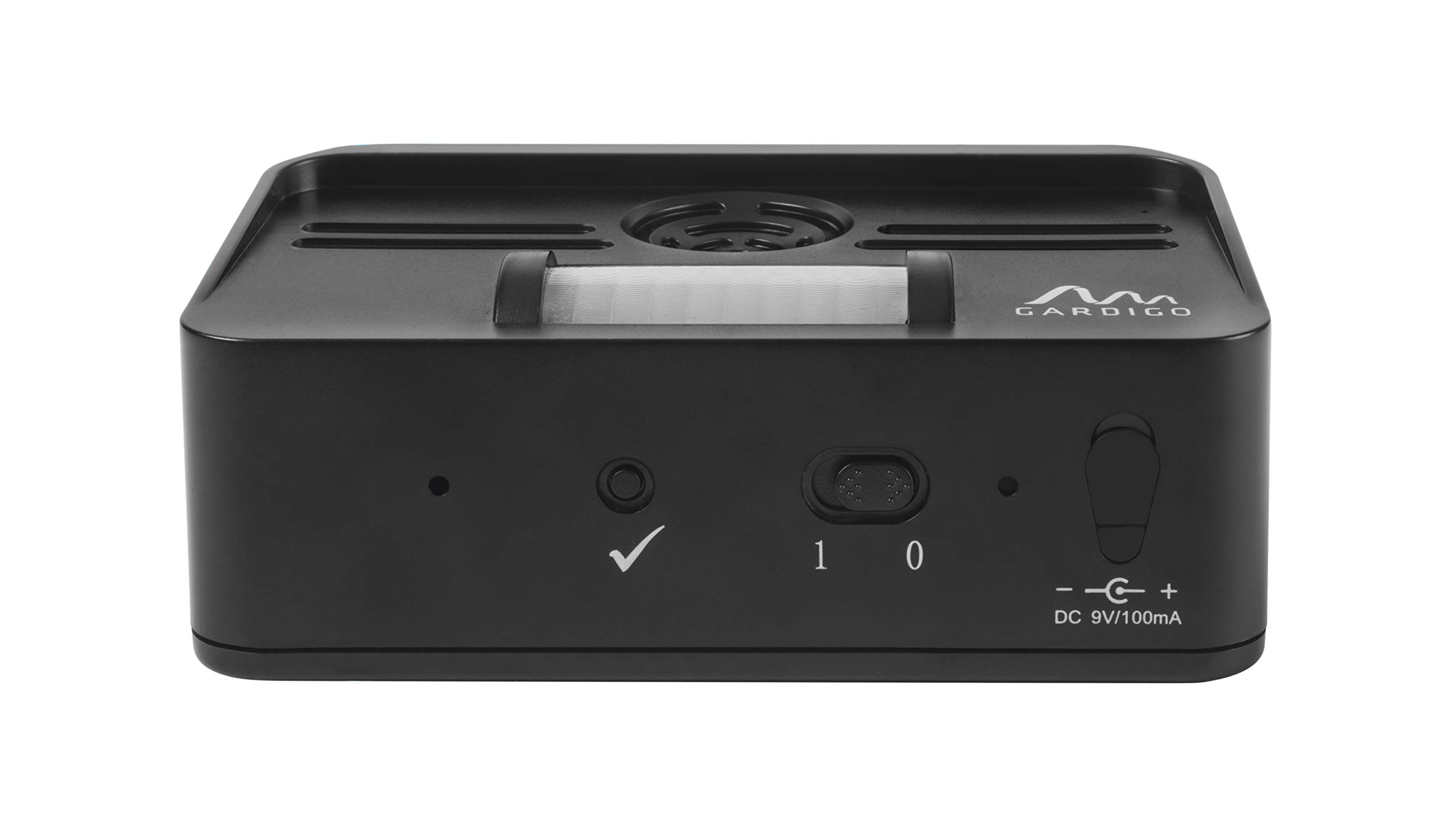 Gardigo 60062 - Répulsif Anti-Chat Ultrason à Piles; Ne dérange Pas Le Chien; Intérieur et extérieur