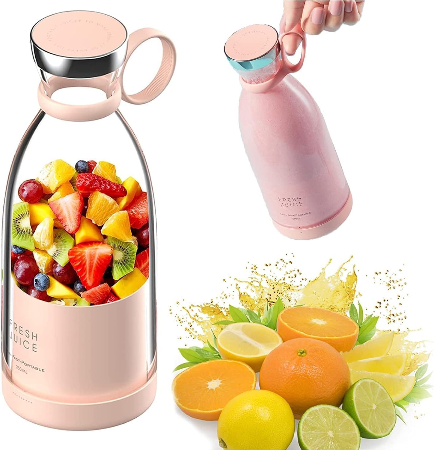CielBleu Smoothie Mixeur Blender Portable Mixeur Shaker Rechargeable