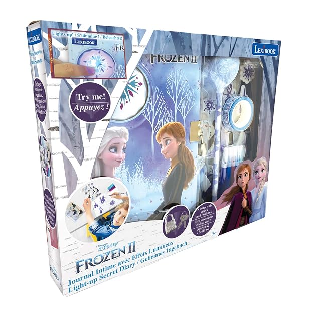 Foto 2 de 7 de LEXIBOOK, Frozen, Diario Electrónico Secreto, SD30FZ