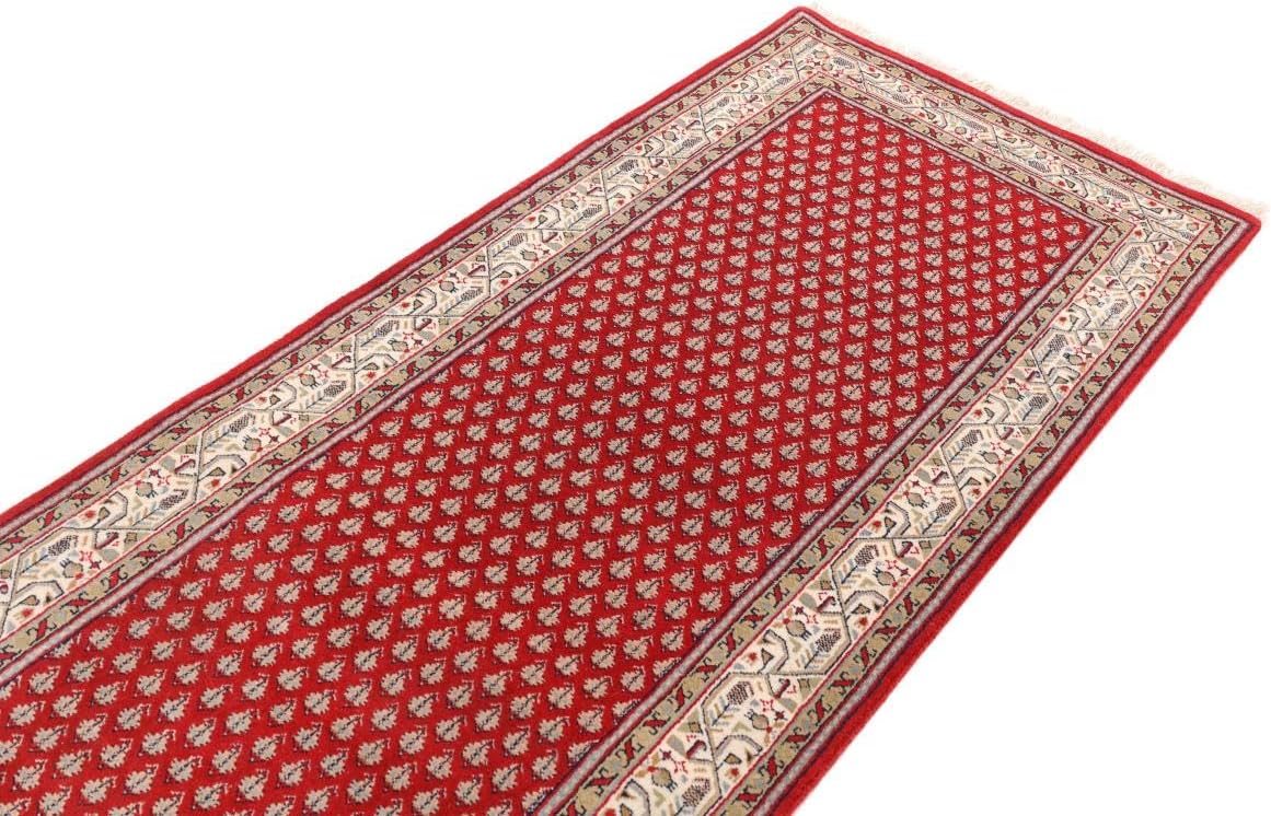 Top-Angebot: Sarough Mir Laxmi 81 x 349 cm Hand-knotted Oriental Rug Runner Rug India Wool | Handgeknüpfter Orientteppich | Wien Österreich