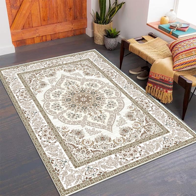 Tapis salon antidérapant lavable pour en finir avec les tapis qui glissent