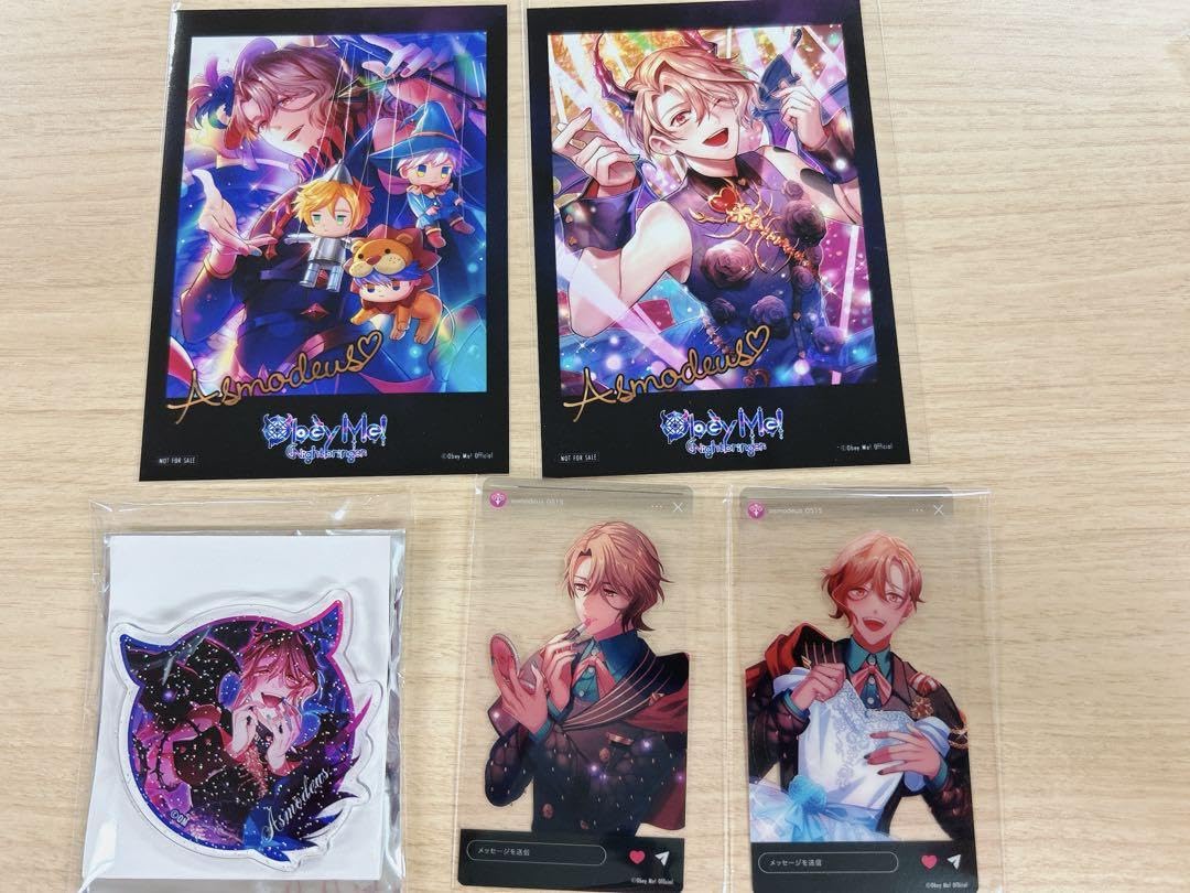 Obey Me! チェキ風ブロマイド まとめ売り Obey Me! チェキ風ブロマイドまとめ売り