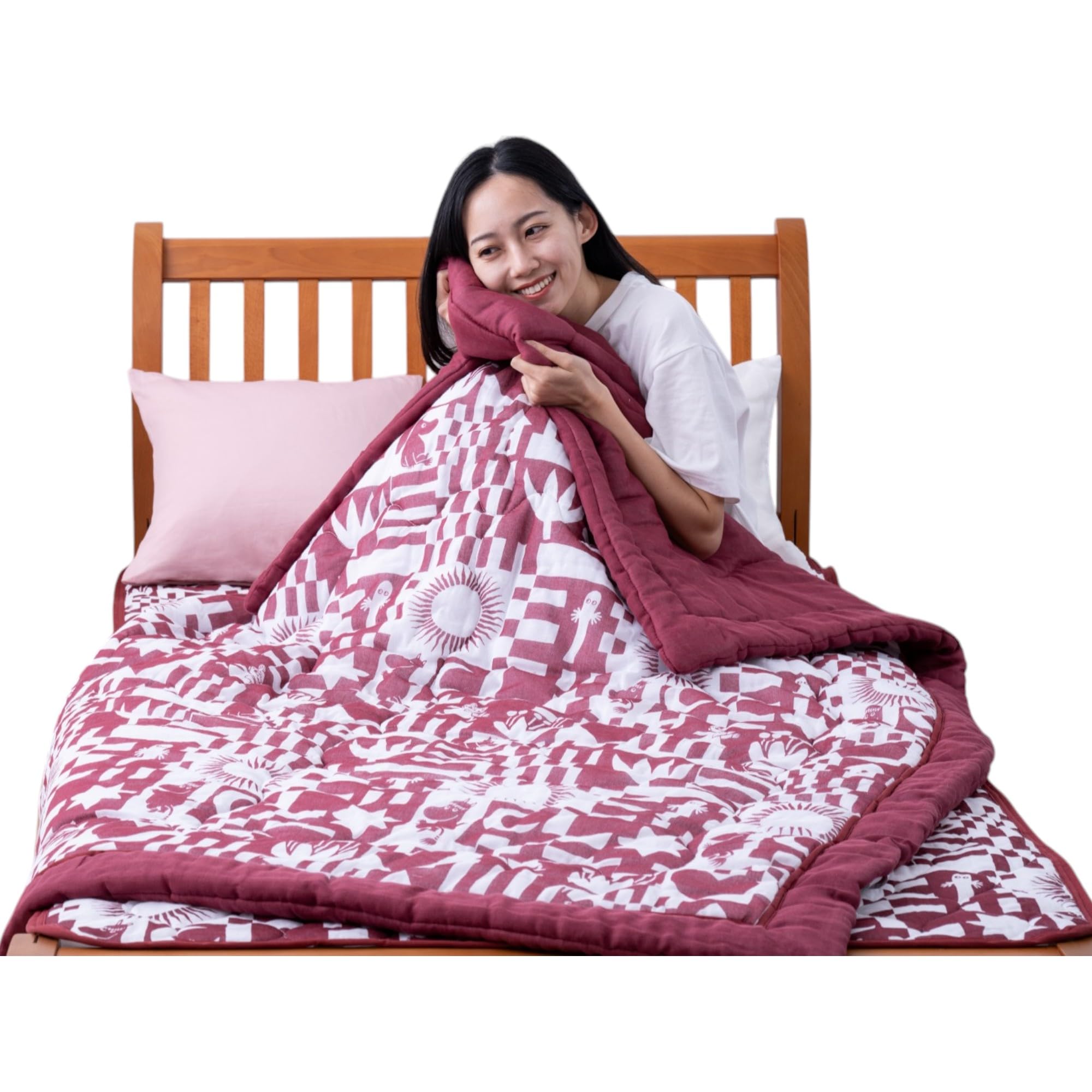 MINTON　肌掛け布団140cm x 190cm　2枚＆お盆トレー【未使用品】 MINTON 肌掛け布団140cm x 190cm 2枚＆お盆トレー【未使用品】