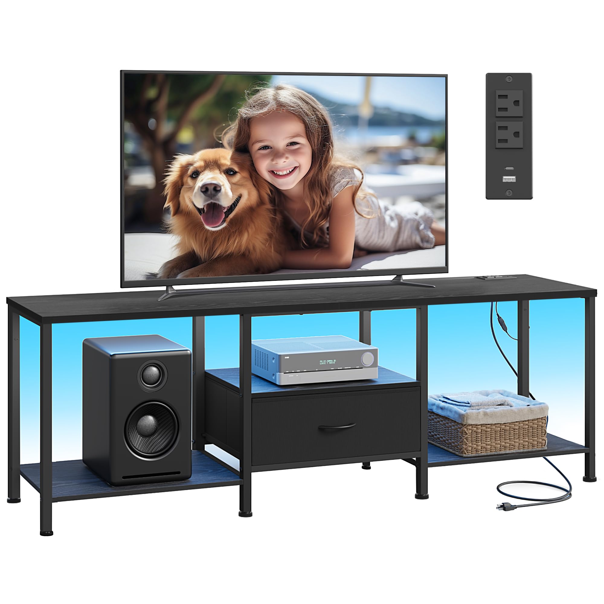 SONGMICS BELLAH 70.5" Console