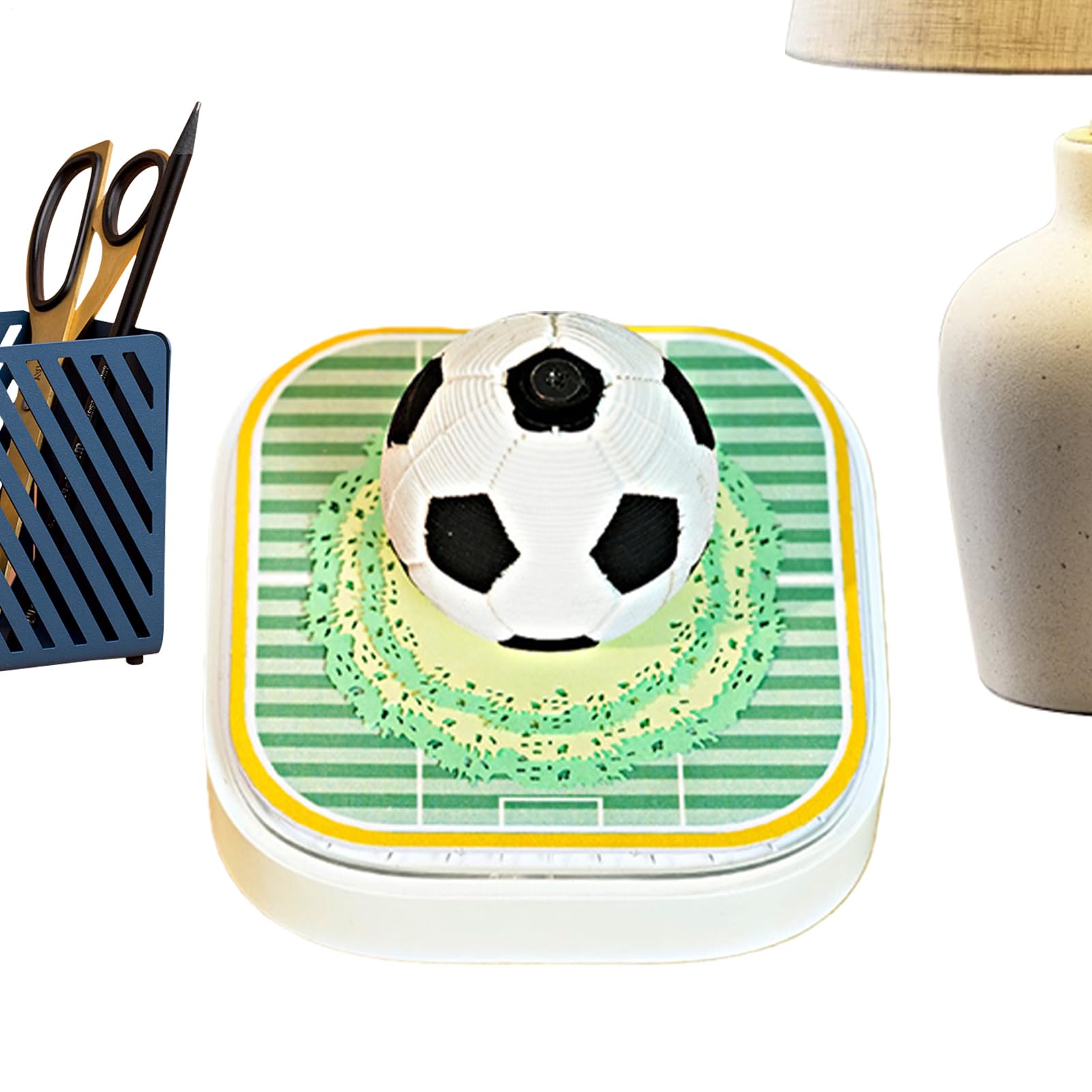 Calendrier 2026 objet du temps bloc-notes 3D football pour table - 8