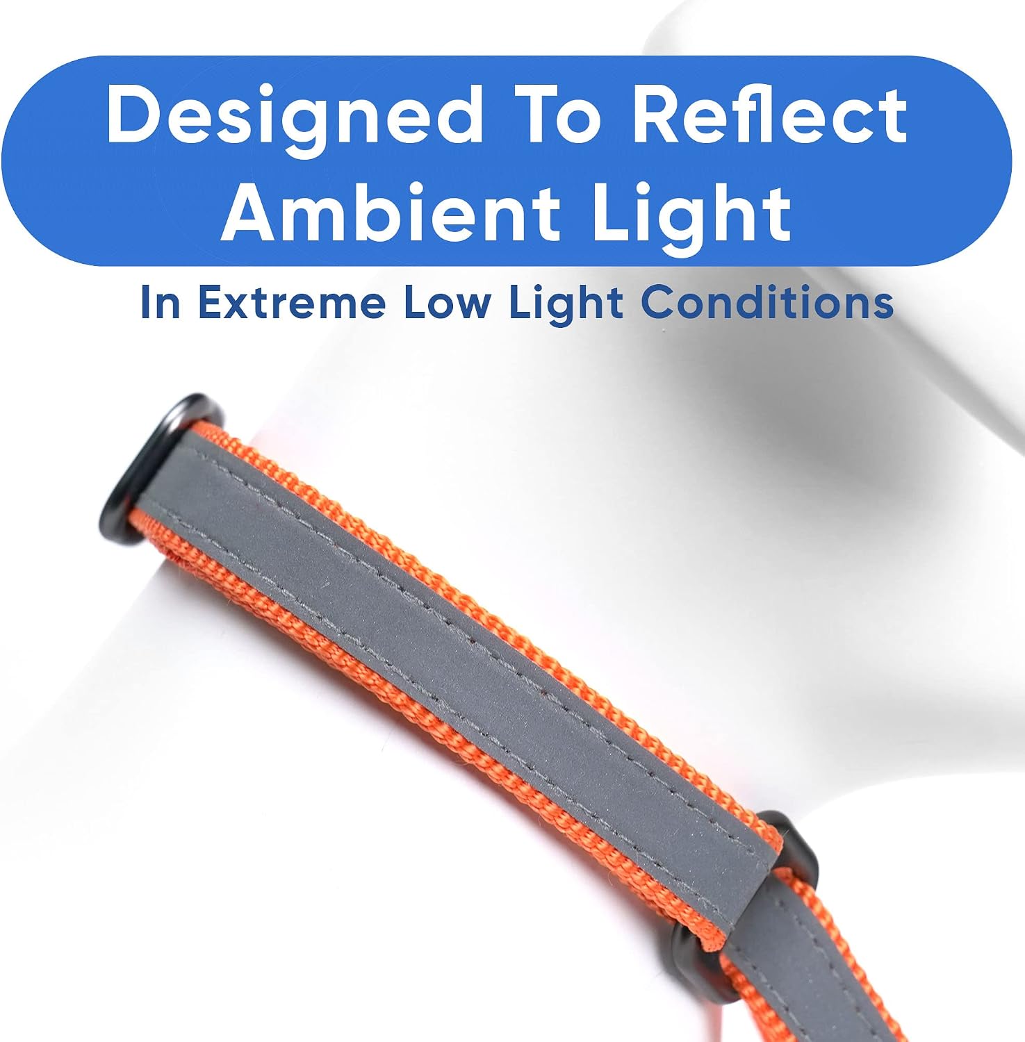 Pawtitas Customized Martingale Dog Collar Reflective Reflective Dog Collar Embroidered Personalized Name Phone Number Adjustable for Puppies Small Medium Large Size Dogs Medium Orange