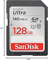 Vista 4 de SanDisk Tarjeta de memoria Ultra Plus SDXC UHS-I de 128 GB