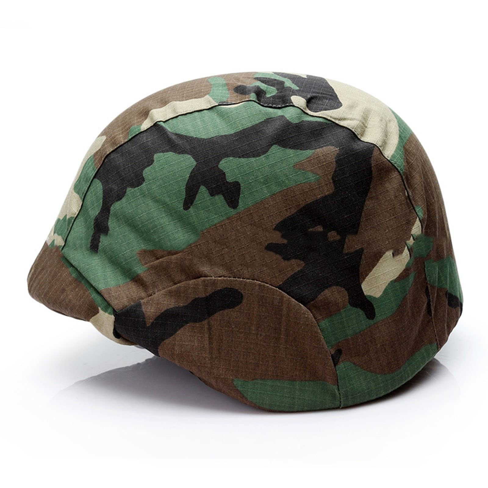Konsilsa Helmet Cover for M88,Absorbing Accessory Helmet Cover Training Outdoor Combat Game Helmet Cover Camouflage Shock (Does Not Include Helmet) (Color : A)