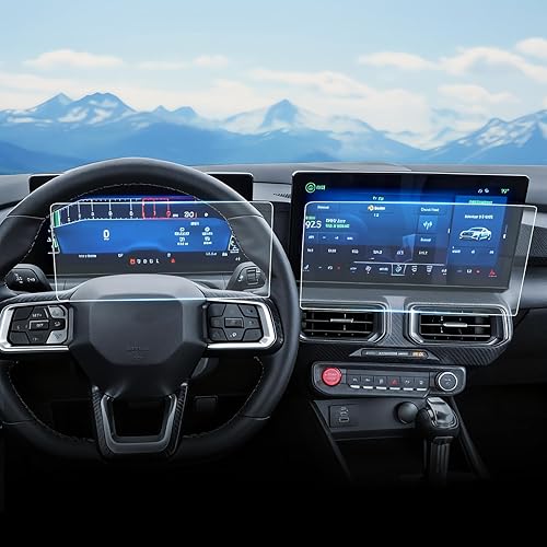 Vista 164 de Protector de pantalla de 10.25 pulgadas para Hornet (GT/GT Plus/R/T/R/T Plus) 2 accesorios para Hornet 2023-2025, no más arañazos ni huellas Hornet