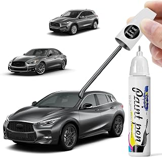 XTryfun Gun Metallic/Graphite Shadow (KAD) Touch Up Paint Compatible with Infiniti, DIY Car Paint Scratch Repair, Automotive Paints, Quick & Easy Fix Scratch Repair for Q30/Q40/Q50/Q60/Q70/QX50/QX55